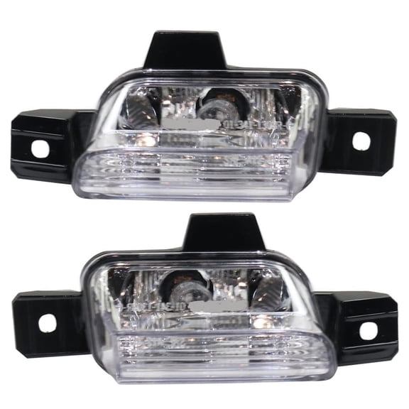 New Pair Of Back Up Light Compatible With Volkswagen Tiguan Highline Sport Utility 2009-2018 By Part Numbers VW2883104 5N0 941 072 762405-44121-4 VW2882104 5N0 941 071 762405-44122-1