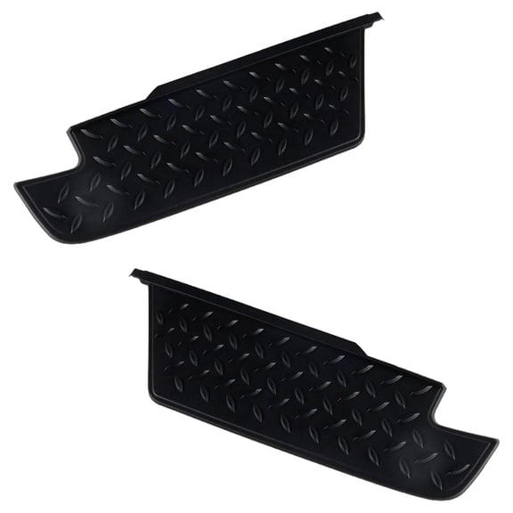 New Pair Of Bumper Step Pad Compatible With Chevrolet GMC Colorado LT 4 Cyl 2.9L Canyon Z71 Fleet 4 Cyl 2.8L 2004-2012 By GM1196102 GM1197102 10372927 10372928