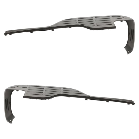 New Pair Of Bumper Step Pad Compatible With Chevrolet GMC Yukon XL 1500 SL 8 Cyl 5.3L Yukon XL 2500 SLE 8 Cyl 8.1L 2000-2006 By GM1196101 GM1197101 15756335 15756336