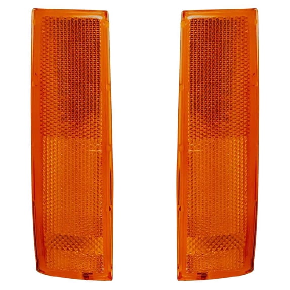 New Pair of Daytime Running Lights Compatible With Chevrolet GMC Oldsmobile 1982-1994 By Part Numbers 929917 GM2550116 762405-44249-5 762405-44250-1 929918 GM2551108