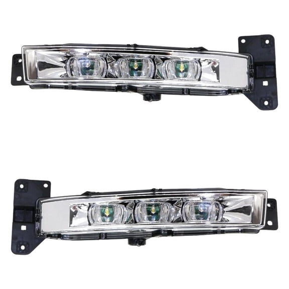 OEM Grade Daytime Running Light Compatible with 2015-2023 Dodge Charger 3.6L 5.7L V6 Hellcat 292HP Replaces CH2593151 CH2592151 68214428AB 68214427AB 68214428AB68214427AB