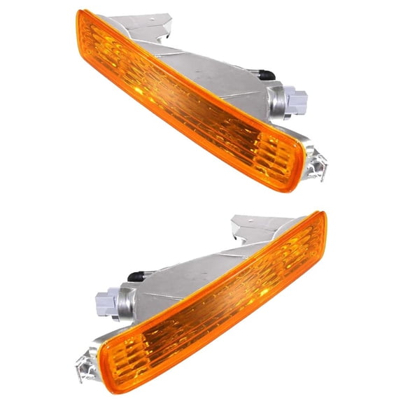 New Pair of Daytime Running Lights Compatible With Honda Accord 2.2L 2.7L 1994-1995 By Part Numbers 33350-SV4-A01 33300-SV4-A01 HO2531107 762405-52459-7 762405-52460-3 HO2530106