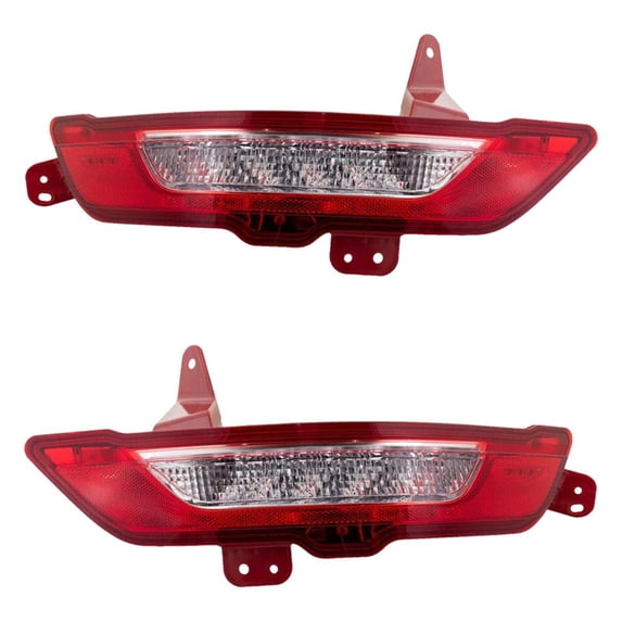 OEM Grade Side Marker Light Assembly LED Right Left Pair Compatible with 2015-2019 Lincoln MKC Premiere 2.0L Select 2.3L I4 SUV FO2861108 FO2860108 EJ7Z 15500 A