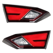 Daytime Running Lamp Compatible with 2019-2023 Nissan Altima 2.5L 2.0L I4 QR25DE KR20DDET 188HP Replaces 26540-6CA0A 26545-6CA0A 265406CA0A265456CA0A NI2803119 NI2802119