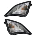 thumbnail image 1 of OEM Grade Turn Signal Light Assembly Halogen Right Left Pair Compatible with 2013-2016 Scion FR-S 2.0L H4 Coupe SU003-02536 SU003-02537 SC2533101, 1 of 5