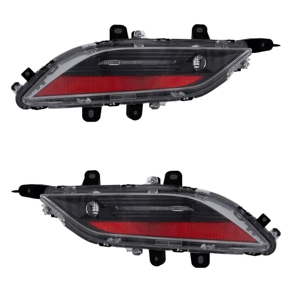 DRL Assembly Compatible with 2021-2023 Toyota Venza 2.5L I4 A25A-FXS 219HP Replaces TO2882109 81531-48011 81541-48011 81531480118154148011 TO2883109 17-5975-5976-00