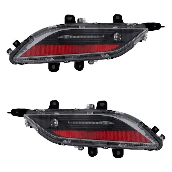 OEM Grade Daytime Running Light Compatible with 2021-2023 Toyota Venza 2.5L I4 A25A-FXS 219HP Replaces TO2883109 TO2882109 81531-48011 81541-48011 81531480118154148011