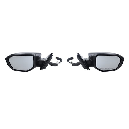 New Pair Door Mirror Fits Honda Civic 2016 4 Heads 4 Pin 76201Tbaa11Zf Ho1320283