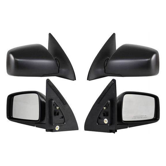 New Pair Door Mirrors Fits Kia Sportage 2005-2010 Powered Non-Heated 87620-1F210