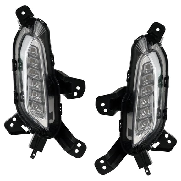 New Pair Of Driving Light Compatible With Hyundai Elantra GT GLS 4 Cyl 2.0L Elantra GT Sport Ultimate 4 Cyl 1.6L 2018-2020 By HY2562107 HY2563107 92207G3101 92208G3101