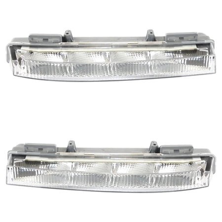New Pair Of Driving Light Compatible With Mercedes Benz C63 AMG Black Series C63 AMG Edition 507 2012-2015 By MB2563102 MB2562102 2049064802 2049064902