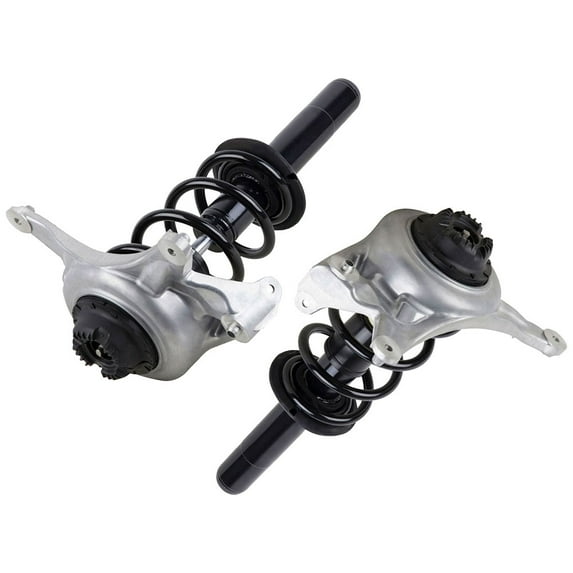 New Pair Duralo Front Strut & Spring Assembly For Audi A4 & A5 B8