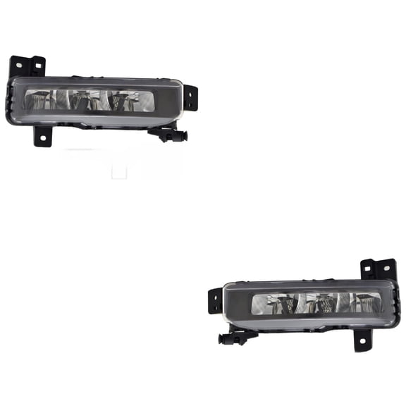 Pair LED Fog Light Assembly Compatible with 2019-2024 BMW 228i Gran Coupe Base (21-24) 228i xDrive Gran Coupe Base (20-24) 330e Sport Line Plus (20-21) (21-22) 330e 19-15347-15348-90