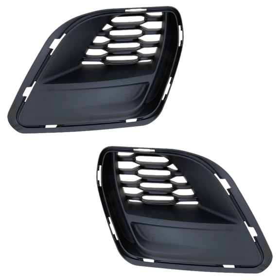 New Pair Of Fog Light Trim Compatible With Dodge Charger Pursuit 8 Cyl 5.7L Charger SRT Hellcat Redeye WIdebody Jailbreak 8 Cyl 6.2L 2020-2023 By CH1038215 CH1039215 68422115AA