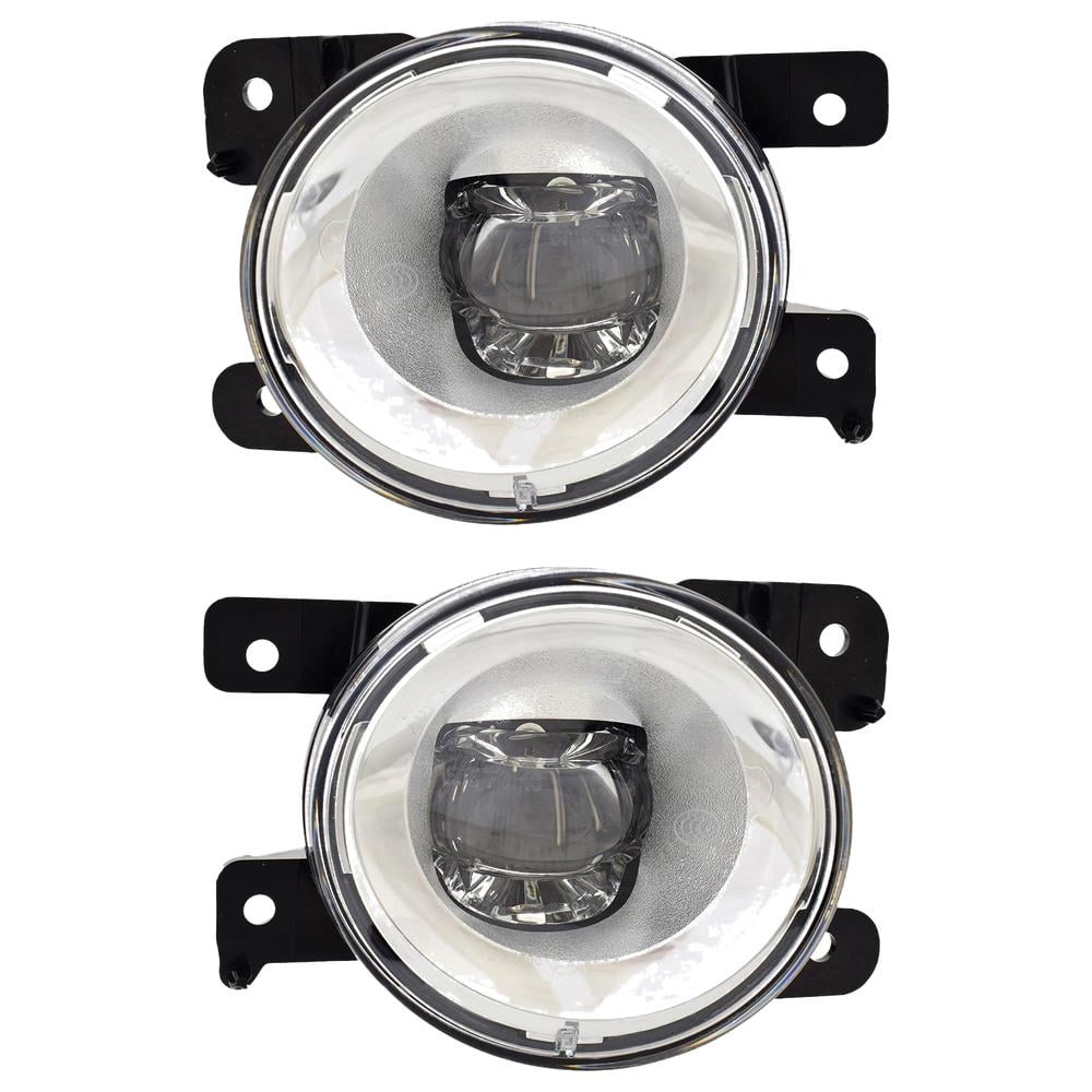 Astra Depot 3000lm LED Fog Lights - Clear Lens, Compatible With Infiniti Q50, Q70, QX60, QX80