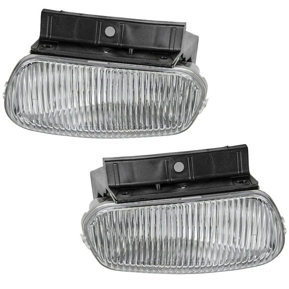 New Pair Of Fog Lights Compatible With Mazda B2300 B2500 B3000 DS SE SX Troy Lee Extended Standard Cab Pickup 1998-2010 By Part Numbers FO2593198 762405-61455-7 FO2592198 762405-61456-4