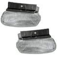 thumbnail image 1 of New Pair Of Fog Lights Compatible With Mazda B3000 B4000 Base DS SE SX Troy Lee Extended Standard Cab Pickup 1998-2010 By Part Numbers FO2593198 YL5Z 15200 AA FO2592198 YL5Z 15200 AB, 1 of 3