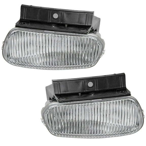 New Pair Of Fog Lights Compatible With Mazda B3000 B4000 Base DS SE SX Troy Lee Extended Standard Cab Pickup 2-Door 4-Door 1998-2010 By FO2593198 YL5Z 15200 AA FO2592198 YL5Z 15200 AB