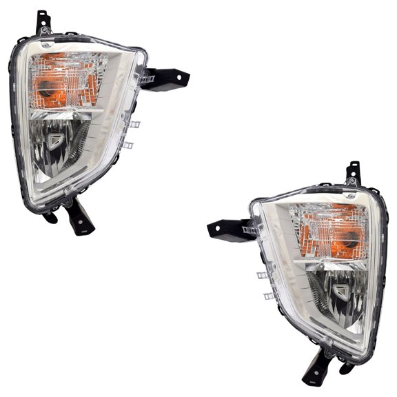 New Pair Of Fog Lights Compatible With Mitsubishi Eclipse Cross ES Sport Utility Eclipse Cross Limited S Sport Utility Eclipse Cross Limited Sport Utility 2018-2020 By 19-6413-00