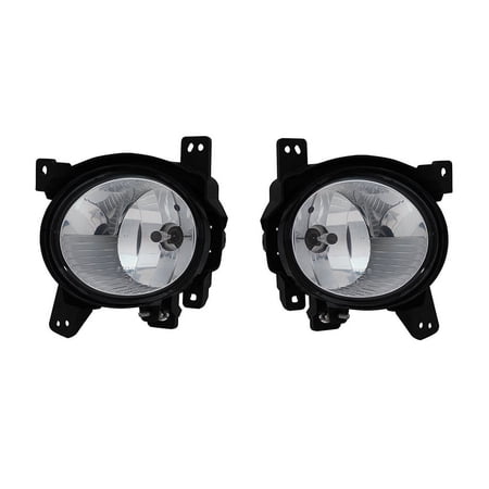 New Pair Fog Lights Fits Hyundai Santa Fe Limited 2010-12 922022B500 92201-2B500