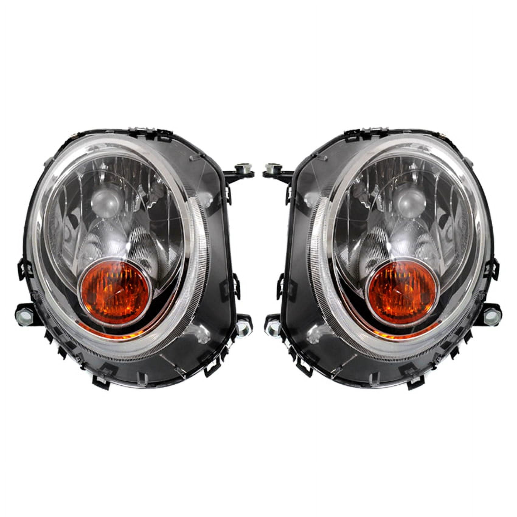 New Pair Of Halogen Headlights Compatible With Mini Cooper Hatchback ...