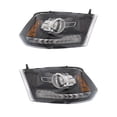 thumbnail image 1 of New Pair Of Halogen Headlights Compatible With Ram 1500 Classic Slt Crew Extended Standard 5.7L 2019 2020 2021 2022 By Part Number 68324933Ad 68324932Ad, 1 of 4