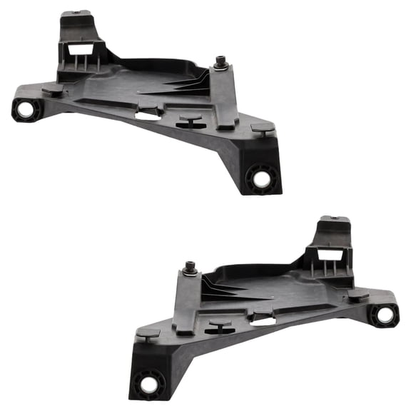 New Pair Of Headlight Bracket Compatible With Audi Q5 TDI Technik 6 Cyl 3.0L SQ5 Dynamic Edition 6 Cyl 3.0L 2013-2017 By AU2508107 AU2509107 8R0941453A 8R0941454A