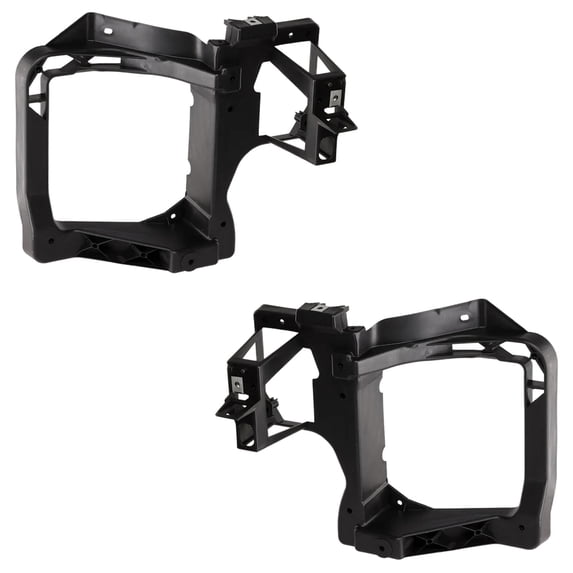 New Pair Of Headlight Bracket Compatible With Jeep Cherokee High Altitude 6 Cyl 3.2L Cherokee Altitude 6 Cyl 3.2L 2014-2018 By CH1221122 CH1221121 68227483AA 68227484AA