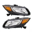 thumbnail image 1 of New Pair Of Headlight Is Compatible With Honda Civic Dx Ex Coupe 2012 by Part Number 33100-TR0-A01 33100TR0A01 33150-TR0-A01 33150TR0A01 HO2503144 HO2502144, 1 of 2