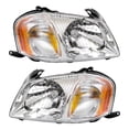 thumbnail image 1 of New Pair Of Headlight Compatible With Mazda Tribute Dx Sport Utility 2001-2004 by Part Number EC02-51-030 EC0251030 EC01-51-040L EC0151040L MA2503126 MA2502126, 1 of 2