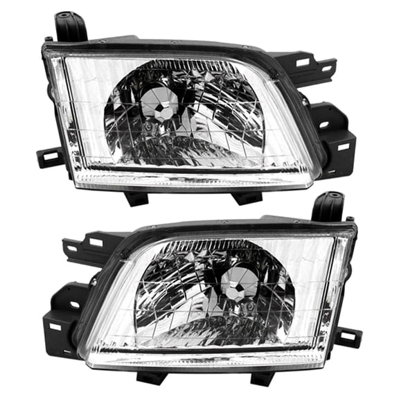 New Pair Of Headlight Compatible With Subaru Forester L Sport 2001-2002 by Part Number 84001-FC220 84001FC220 84001-FC230 84001FC230 SU2503107 SU2502107