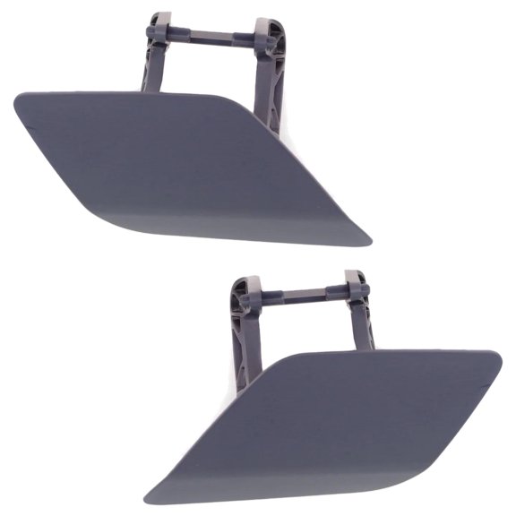 New Pair Of Headlight Washer Cover Compatible With Mercedes Benz E550 Base 8 Cyl 4.7L E550 Base 8 Cyl 5.5L 2010-2013 By MB1048119 MB1049119 20788001059999 20788002059999