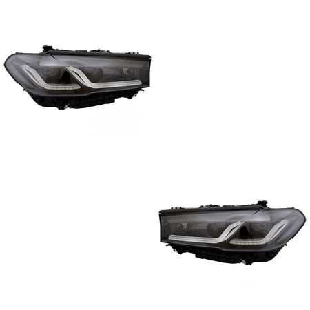 New Pair Of Headlights Compatible With Bmw 530I Xdrive Base Sedan G30 M5 Cs Sedan F90 M550i Xdrive Base G30 M5 Competition F90 M5 F90 2021-2023 By Bm2503202 63 11 8 084 379 63 11 8 084