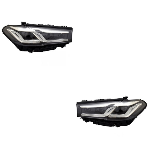 Pair Of Headlights Compatible With Bmw M5 Competition Sedan