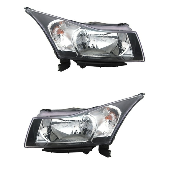 New Pair Of Headlights Compatible With Chevrolet Cruze Cruze Limited Diesel Eco L LS LT LTZ Sedan 2012-2016 By Gm2503361 95291964 762405-65617-5 Gm2502361 95291963 762405-65618-2