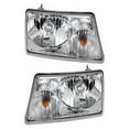 thumbnail image 1 of New Pair Of Headlights Compatible With Ford Ranger Xlt Standard Cab Pickup 2 Door 2.3L 2001 2002 2003 2004 2005 2006 2007 2008 2009 2010 2011 By Part Number 6L5Z13008Aa 6L5Z13008Ba, 1 of 2