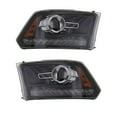 thumbnail image 1 of New Pair Headlights Compatible With Ram 1500 Outdoorsman Extended Cab 3.0L 3.6L 4.7L 5.7L 2013 2014 By Part Numbers CH2503245 68093220AD CH2502245 68093221AD, 1 of 3