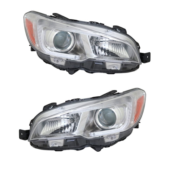 New Pair Of Headlights Is Compatible With Subaru Wrx Base Sedan 2015 2016 2017 2018 2019 2020 2021 By Part Number Su2503152 Su2502152 84001Va021 84001Va031