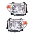thumbnail image 1 of New Pair Of Headlights Compatible With Toyota Tundra Sr5 Crew Cab Pickup 2014 2015 2016 2017 By Part Numbers To2503219 To2502219 81110-0C091 81150-0C091, 1 of 3