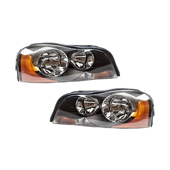 New Pair Headlights Fits Volvo Xc90 2003-2014 31276810-4 312768104 31276809-6