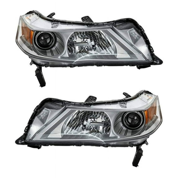New Hid Headlight Compatible With Acura Tl Sh-Awd Sedan 2010-2011 by Part Number 33101-TK4-A01 33101TK4A01 33151-TK4-A01 33151TK4A01 AC2519116 AC2518116
