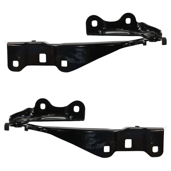 New Pair Of Hood Hinge Compatible With Buick Envision Preferred 4 Cyl 2.5L Envision Base 4 Cyl 2.5L 2016-2020 By GM1236186 GM1236187 23331407 23331408