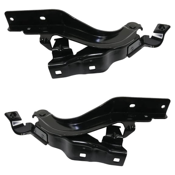 New Pair Of Hood Hinge Compatible With Nissan Maxima Platinum Reserve 6 Cyl 3.5L Maxima Platinum 6 Cyl 3.5L 2016-2023 By NI1236180 NI1236181 654014RA0A 654004RA0A