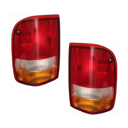 New Pair Left And Right Tail Lights Fits Ford Ranger 93-97 F37Z13405A F37Z13404A