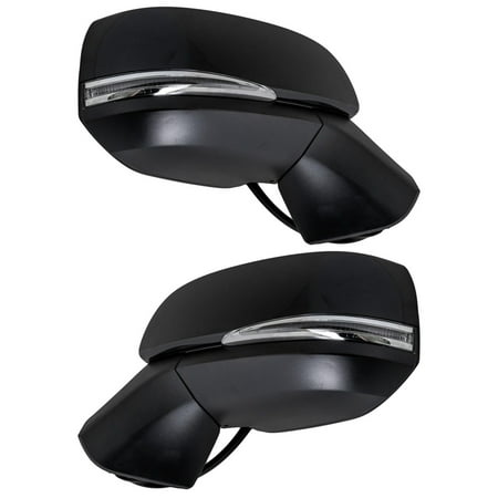 New Left Driver & Right Passenger Side Door Mirror Fits 2019-2024 Toyota RAV4 Toyota RAV4 Prime Power TO1321384 TO1320384 87910-0R271-G1 879100R271G1 87940-0R271-G0