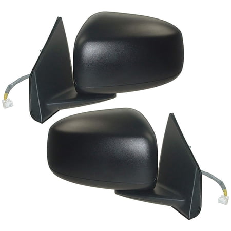New Left Driver & Right Passenger Side Door Mirror Fits 2015-2016 Mitsubishi Lancer Power Manual Folding 7632C352XA 7632C364 7632C351XA 7632C363 ES GT SE SEL Sedan