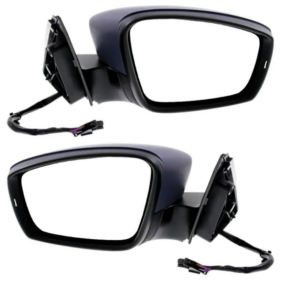 New Pair Of Mirrors Compatible With Volkswagen Jetta Bicentenario Comfort Tdi Comfortline 2.5L 2.0L 1.8L 2016 By Vw1321146 Vw1320146 5C6 857 538 A Gru 5C6 857 537 A Gru 762405-71403-5 762405-71404-2
