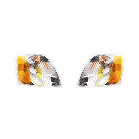 New Pair Of Clear Turn Signal Lights Fits Volkswagen Passat 1998-2001 3B0953041D