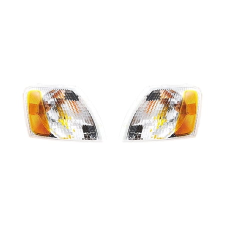 New Pair Of Clear Turn Signal Lights Fits Volkswagen Passat 1998-2001 3B0953041D