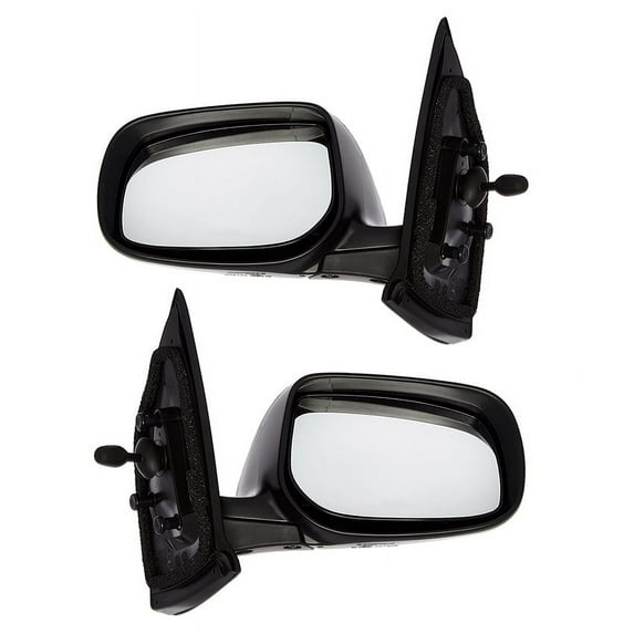 New Left Driver & Right Passenger Side Door Mirror Compatible with 2007-2012 Toyota Yaris Power TO1321232 TO1320232 87910-52800 8791052800 87940-52780 8794052780 87915-52030 8791552030